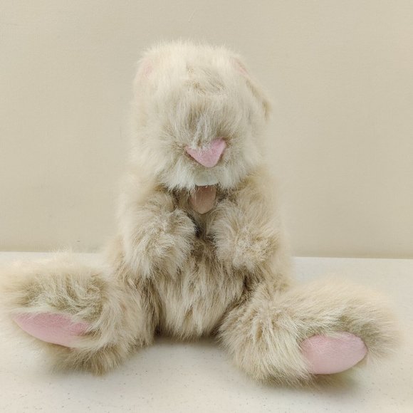 North American Bear Company Rabbit Puppet Stuffed Animal Plush Toy Vintage - Picture 2 of 13